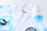 22-23 Manchester City (White) Jacket Adult Sweater tracksuit set