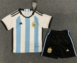 Kids kit 2022 Argentina home Thailand Quality