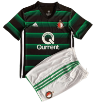 17-18 Feyenoord Rotterdam Away Set.Jersey & Short High Quality