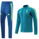 22-23 Juventus FC (blue) Jacket Adult Sweater tracksuit set