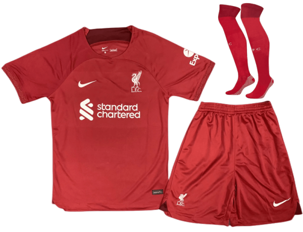 22-23 Liverpool home Set.Jersey & Short High Quality