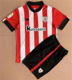 Kids kit 22-23 Athletic Bilbao home Thailand Quality
