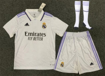 22-23 Real Madrid home Set.Jersey & Short High Quality