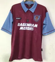 95-97 West Ham United home Retro Jersey Thailand Quality