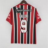 All sponsors 22-23 Sao Paulo Away Fans Version Thailand Quality