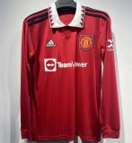 22-23 Manchester United home Long sleeve Thailand Quality