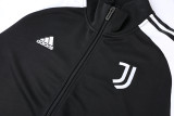22-23 Juventus FC (black) Jacket Adult Sweater tracksuit set