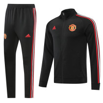22-23 Manchester United (black) Jacket Adult Sweater tracksuit set