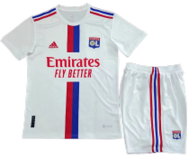 22- 23 Olympique Lyonnais home Set.Jersey & Short High Quality