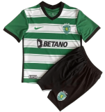 22-23 Sporting Lisbon home Set.Jersey & Short High Quality
