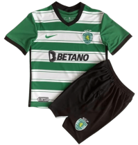 22-23 Sporting Lisbon home Set.Jersey & Short High Quality