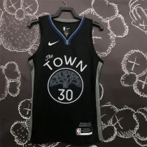 Golden State Warriors 20赛季 勇士 黑灰色 30号 库里