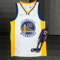 Golden State Warriors  75周年 勇士 白色 00号 库明加