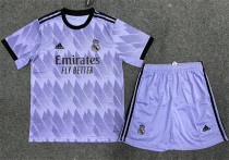 22-23 Real Madrid Away Set.Jersey & Short High Quality