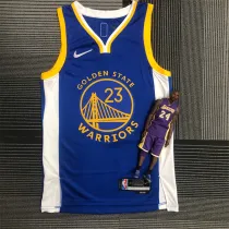 Golden State Warriors  75周年 勇士 蓝色 23号 格林