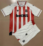 22-23 Stoke home Set.Jersey & Short High Quality