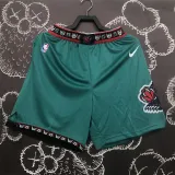 Memphis Grizzlies 灰熊 绿色 短裤