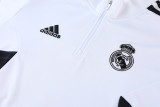 22-23 Real Madrid (White) Adult Sweater tracksuit set