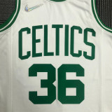 Boston Celtics  75周年 凯尔特人 白色 36号 斯玛特