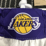 Los Angeles Lakers  75周年 湖人 白色 球裤