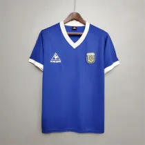 1986 Argentina Away Retro Jersey Thailand Quality