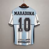 2001 Argentina (Maradona the King) Retro Jersey Thailand Quality