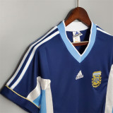 1998 Argentina Away Retro Jersey Thailand Quality