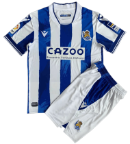 22-23 Real Sociedad home Set.Jersey & Short High Quality