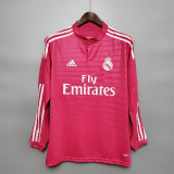 14-15 Real Madrid  Away ( Long sleeve) Retro Jersey Thailand Quality