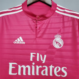 14-15 Real Madrid  Away ( Long sleeve) Retro Jersey Thailand Quality