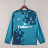 Long sleeve 17-18 Real Madrid Third Away Retro Jersey Thailand Quality