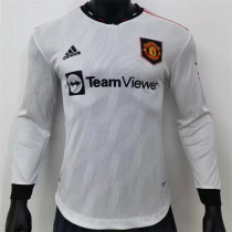 Long sleeve 22-23 Manchester United Away Player Version Thailand Quality