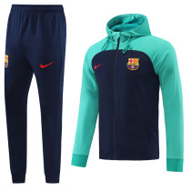 22-23 Barcelona (green) Jacket and cap set training suit Thailand Qualit