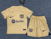 Kids kit 22-23 FC Barcelona Away Thailand Quality