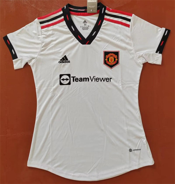 22-23 Manchester United Away Women Jersey Thailand Quality