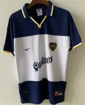 2000 CA Boca Juniors Away Retro Version Thailand Quality