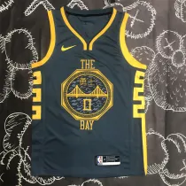 Golden State Warriors 18赛季 勇士 灰色 0号 小佩顿