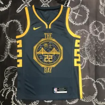 Golden State Warriors 18赛季 勇士 灰色 22号 威金斯