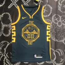 Golden State Warriors 18赛季 勇士 灰色 00号 库明加