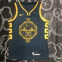 Golden State Warriors 18赛季 勇士 灰色 30号 库里