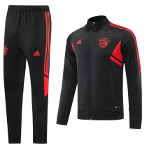 22-23 Bayern München (black) Jacket Sweater tracksuit set