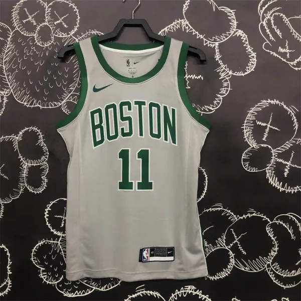 Boston Celtics  凯尔特人 灰色 11号 欧文