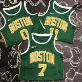 Boston Celtics 凯尔特人 绿金 11号 欧文