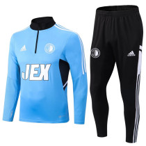 22-23 Feyenoord Rotterdam (blue) Adult Sweater tracksuit set