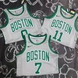 Boston Celtics  凯尔特人 灰色 11号 欧文