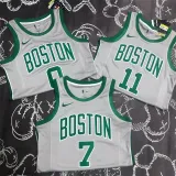 Boston Celtics  凯尔特人 灰色 7号 布朗