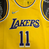 Los Angeles Lakers  75周年 湖人 黄色 11号 欧文