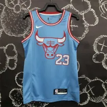 Chicago Bulls 公牛队 蓝色 23号 乔丹