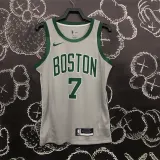 Boston Celtics  凯尔特人 灰色 7号 布朗