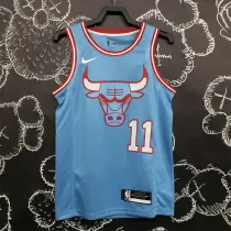 Chicago Bulls 公牛队 蓝色 11号 德罗赞